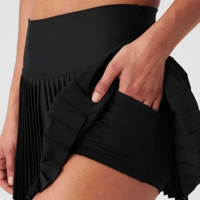 Y2K Korean Wrap Mini Skirt — High Waist Vintage Vibe