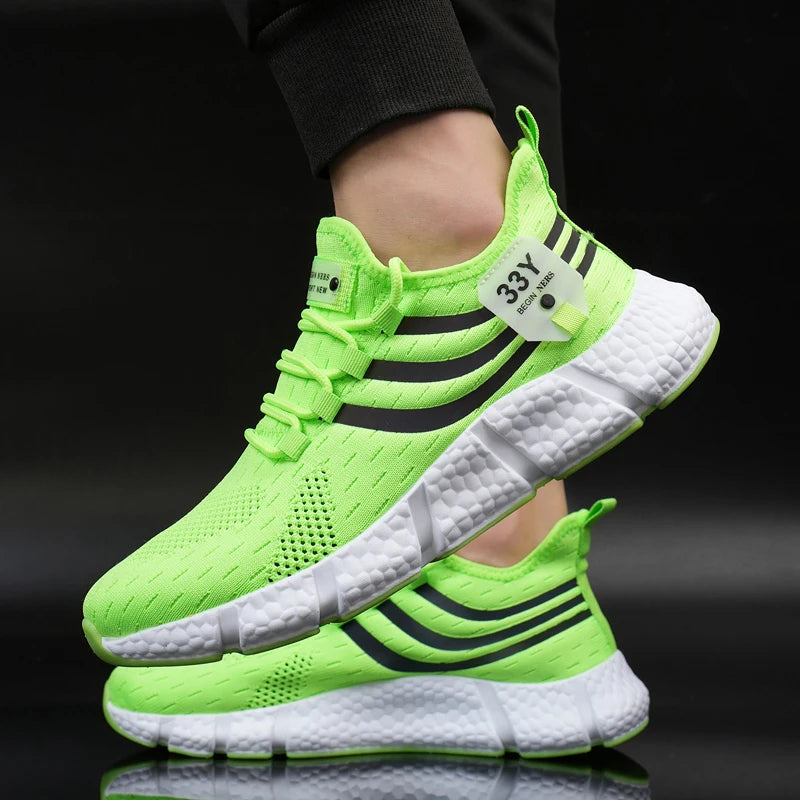 MeshTech Runners | Unisex Breathable Platform Sneakers – Lightweight, Sport-Ready Comfort