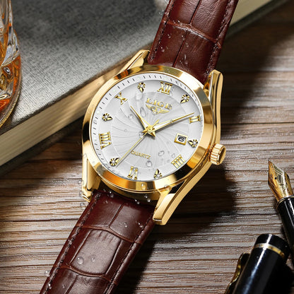 Military Leather Sport Watch – Durable & Fashionable