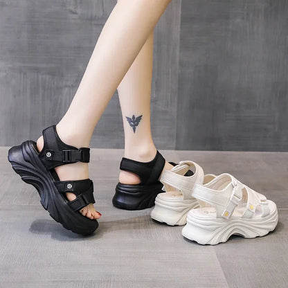 BuckleEase Sandals |  Thick Sole – Durable, Casual Comfort