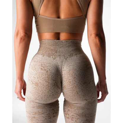 LiftLeg Digital Pants – Seamless Bubble Fit