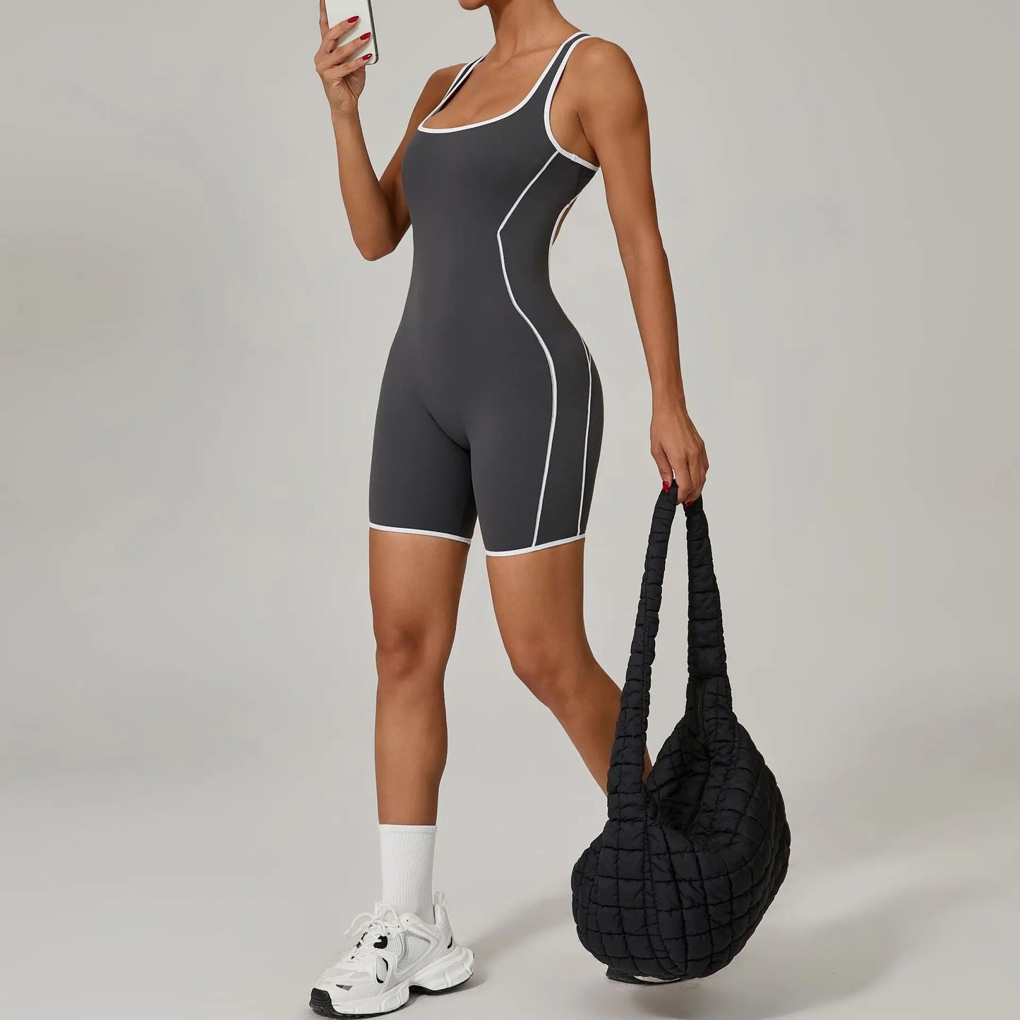 OpenBack Zen Romper – Yoga Dance One-Piece