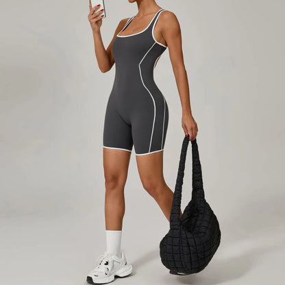 OpenBack Zen Romper – Yoga Dance One-Piece