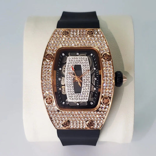 Rectangle Stainless Steel Watch Set – Luxury Timepieces