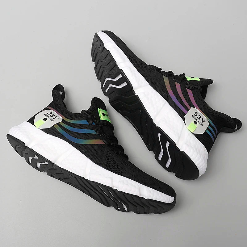 MeshTech Runners | Unisex Breathable Platform Sneakers – Lightweight, Sport-Ready Comfort