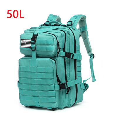 RangerTrek Tactical Backpack – 30L/50L Waterproof Nylon Outdoor Bag