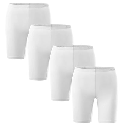 Plus Size Cotton Underwear – High Waist, Soft – 4-Pack