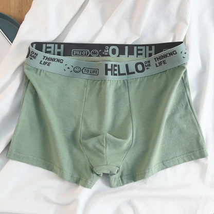 Basic Cotton Boxer Briefs – Plus Size Breathable Underwear Lingerie