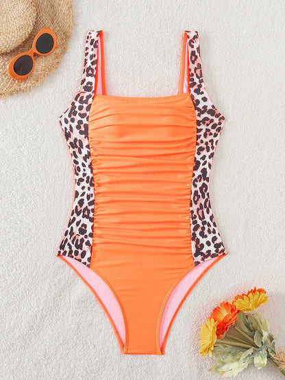 Vintage Leopard One-Piece – Slim Cut Design