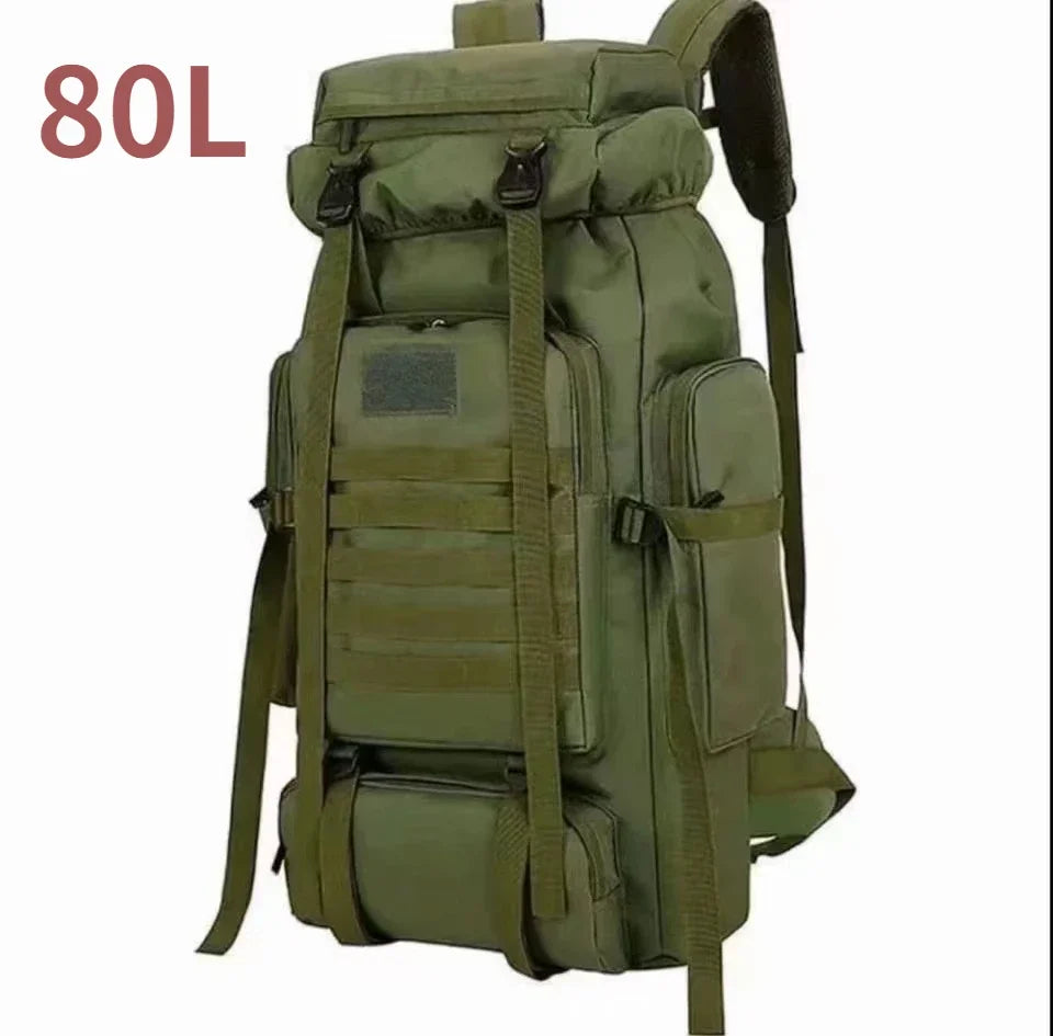 TrekMax 80L/100L Mountaineering Backpack – Tactical Outdoor Pack