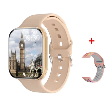Smartwatch with Body Temp & GPS – NFC, Always-On Display, Sport Design