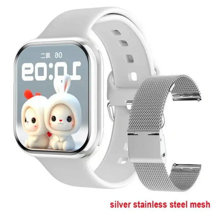 Smartwatch with Body Temp & GPS – NFC, Always-On Display, Sport Design