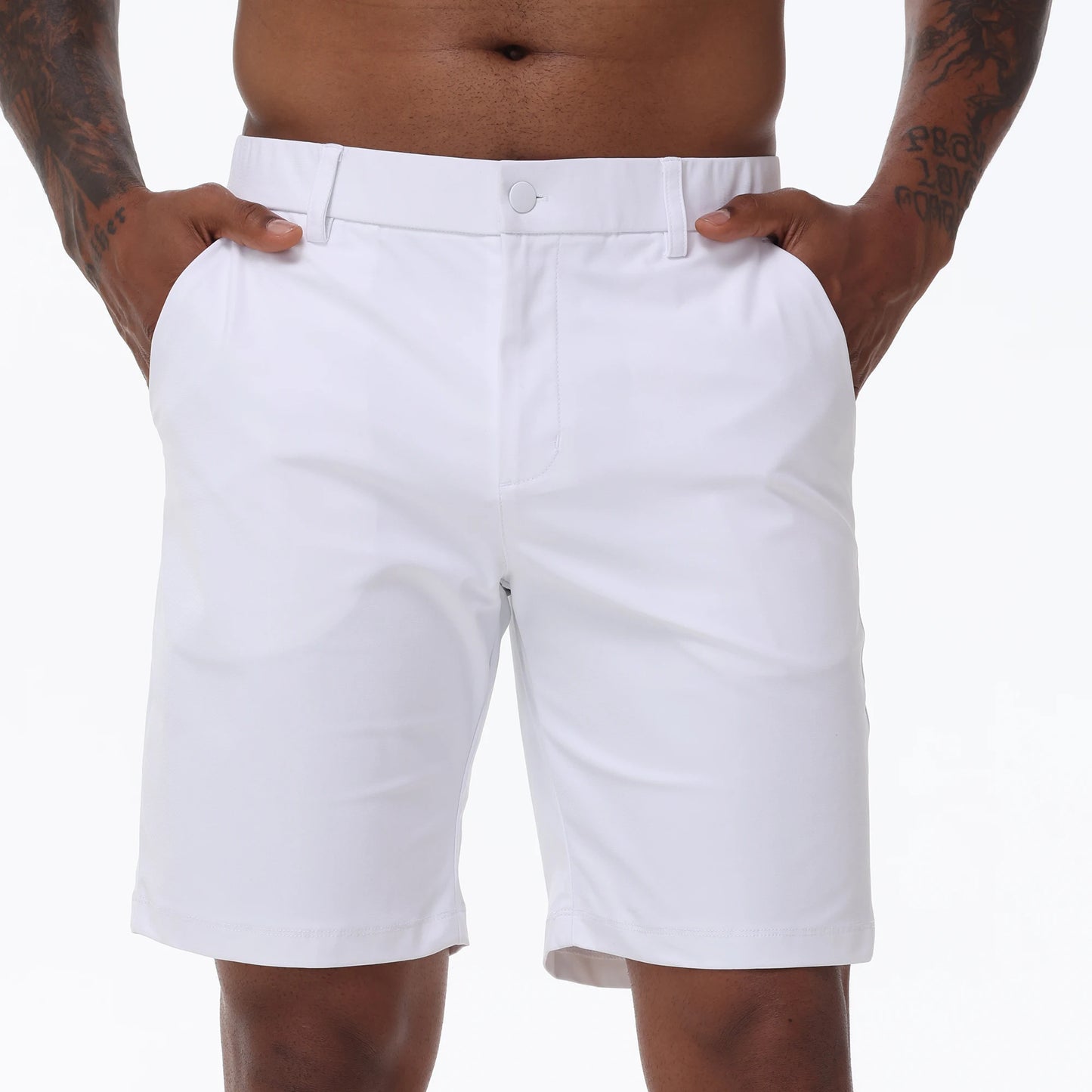 Straight-Cut Utility Shorts – Large Pockets