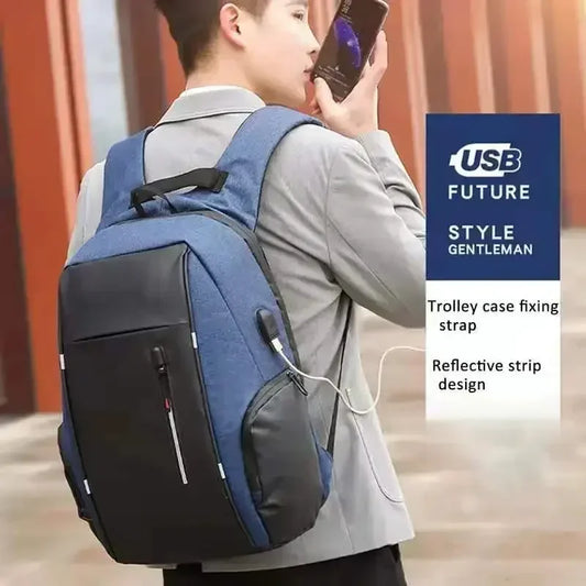 CoreCharge USB Backpack – 15.6” Waterproof Business Laptop Bag