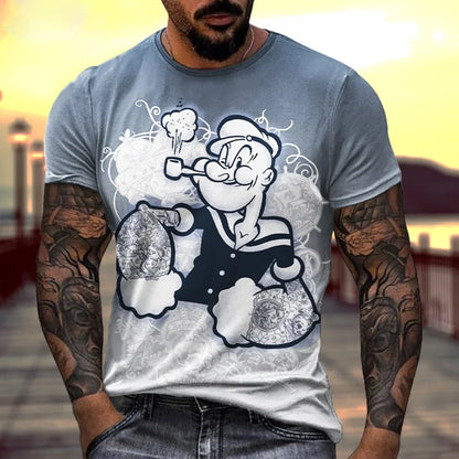 3D Printed Rustic Tee – Casual Comfort