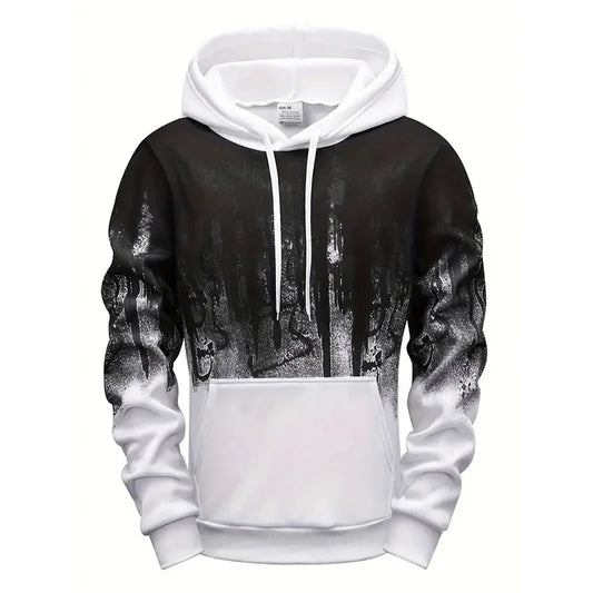 Pullover Hoodie & Joggers Set – Warm Casual Tracksuit