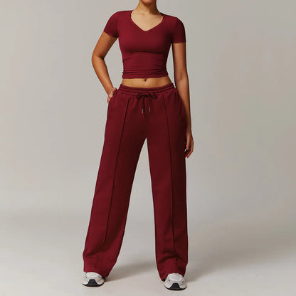 AirForm Lounge Set – Long Sleeve Top & Sweatpants