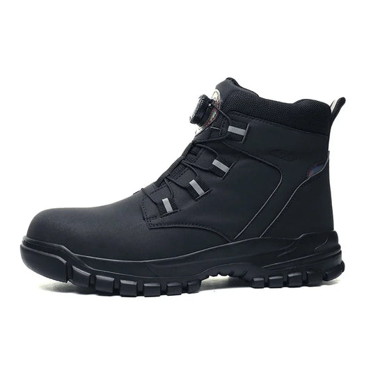 Waterproof Steel Toe Boots — Anti-Smash & Anti-Puncture Security Footwear