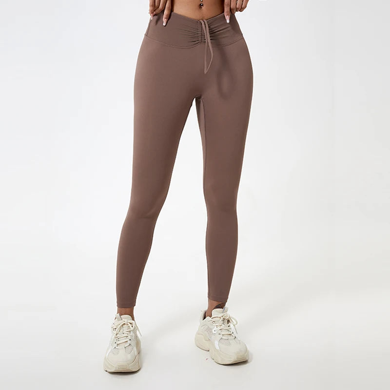 High Waist Push-Up Sports Leggings — Women's Fitness & Yoga Tights for Gym & Running