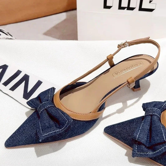 Viva | Pointed Heel Velvet Sandals – Suede Stiletto Fashion Shoes