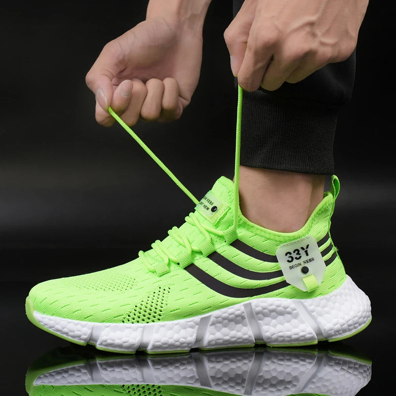 MeshTech Runners | Unisex Breathable Platform Sneakers – Lightweight, Sport-Ready Comfort