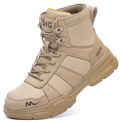 Lightweight Safety Sneakers — Anti-Slip Tactical Footwear for Work