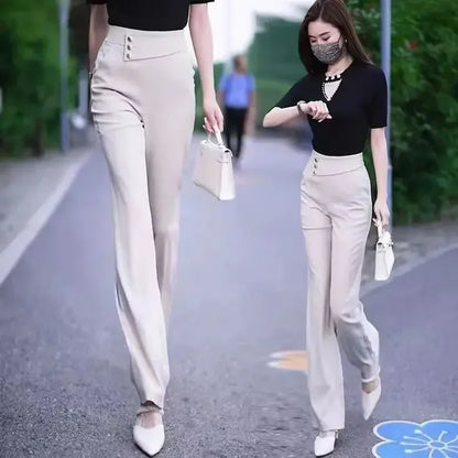 Solid Slacks — Korean Style Trousers 2025