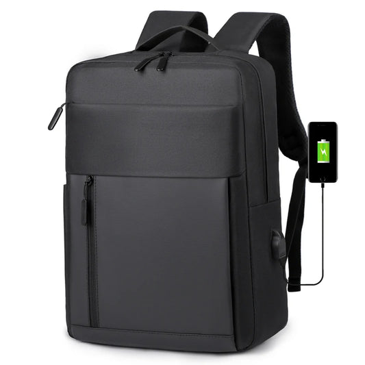 CommuterShield Backpack – Oxford Water-Repellent Laptop Bag