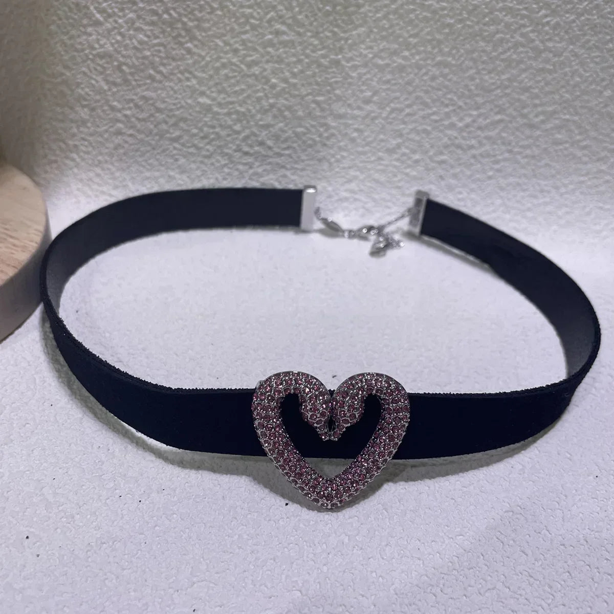 Pink Heart Crystal Set – Pearl Party Edition