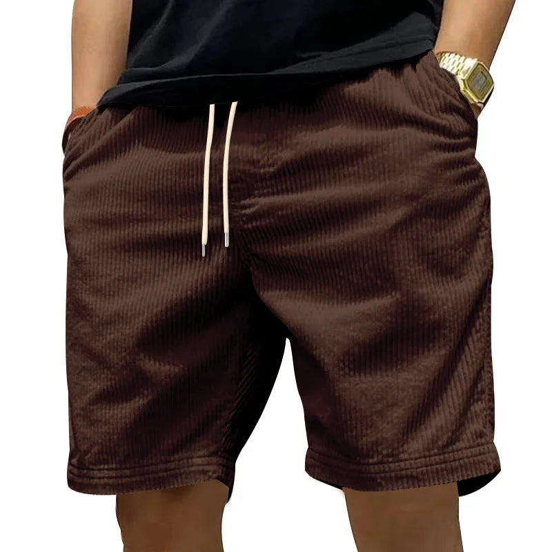 Corduroy Casual Shorts – Versatile Fit