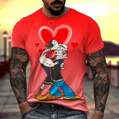 3D Printed Rustic Tee – Casual Comfort