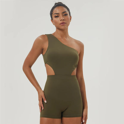 OneFlex Shoulder Suit – Padded Gym Jumpsuit
