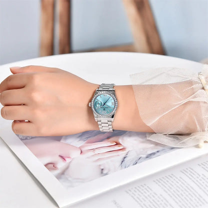 Sapphire Glass Luxury Watch – Waterproof & Elegant