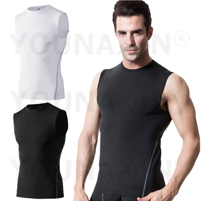Running Skinny Tank – Compression Base Layer Sleeveless T-Shirt