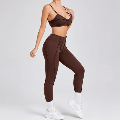 LiftTone Pocket Shorts Set – Cross Bra Combo
