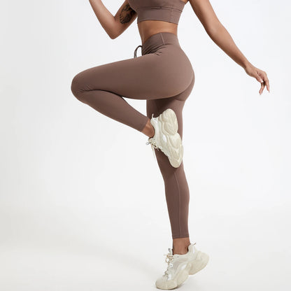 High Waist Push-Up Sports Leggings — Women's Fitness & Yoga Tights for Gym & Running