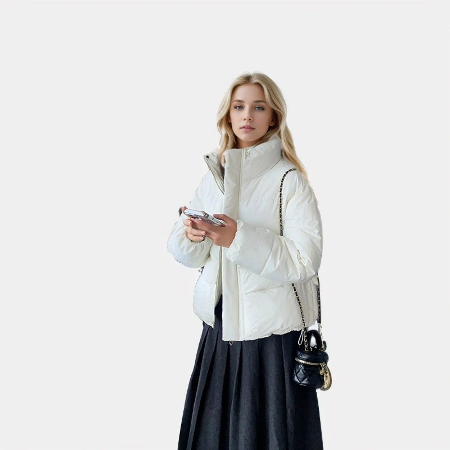 Cotton-Padded Hooded Parka