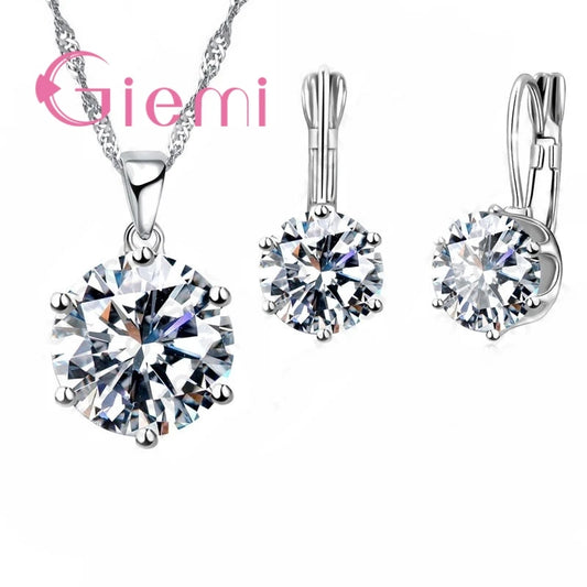 Sterling CZ Jewelry Set – Anniversary Edition