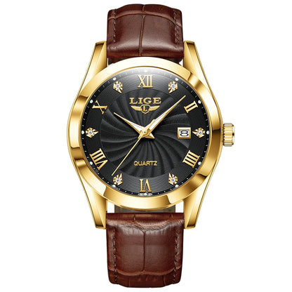 Military Leather Sport Watch – Durable & Fashionable