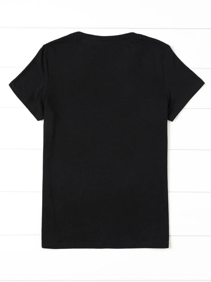 Spring Breeze – Dragonfly Graphic Short Sleeve Top
