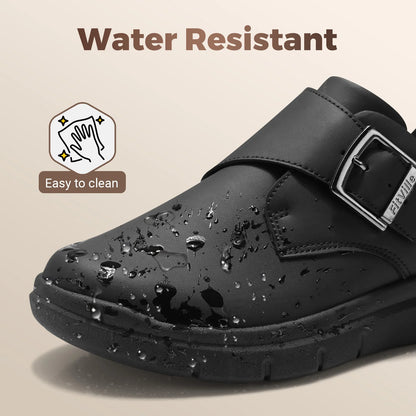 Oxford Derby Leather Shoes — Classic Black Business Lace-Ups
