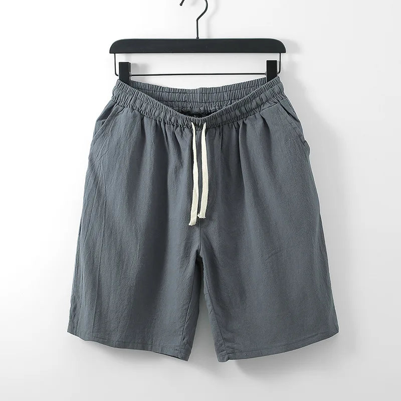 Oversized Linen Shorts – Up to 9XL
