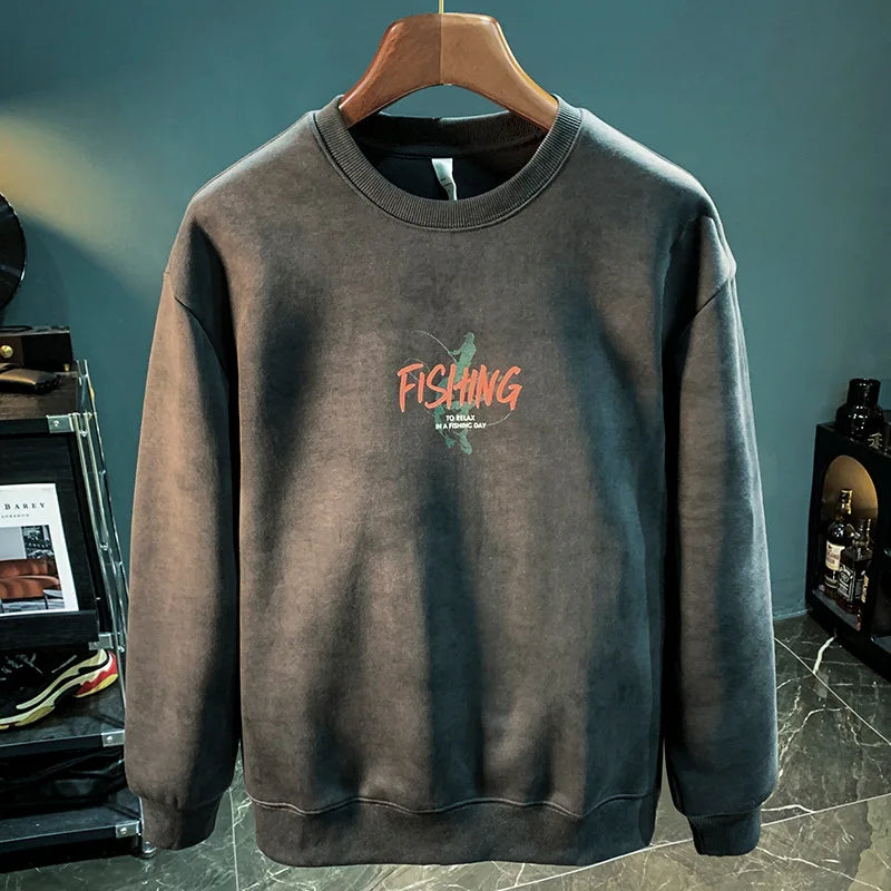 Retro American Print Pullover