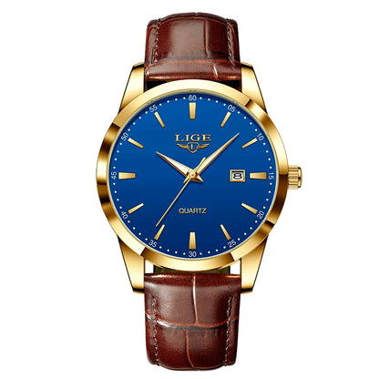 Military Leather Sport Watch – Durable & Fashionable