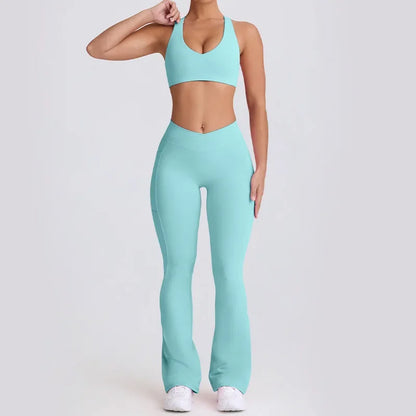 BoostFit Tracksuit – Push-Up Sport Bra & Leggings