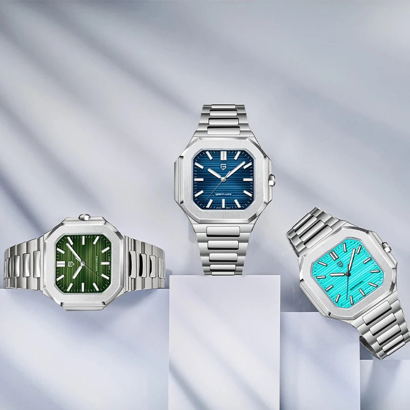 Quartz Sports Watch – Sapphire Glass, Waterproof, Stainless Steel Build