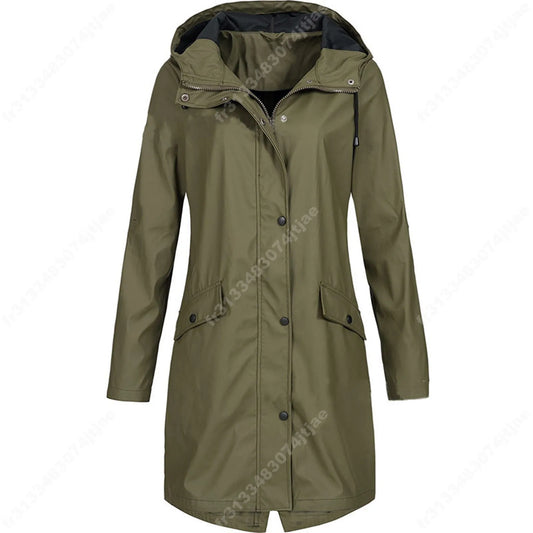 Mid-Length Windbreaker