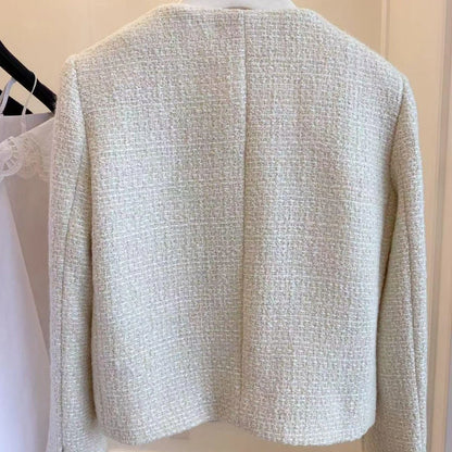 French Wool Tweed Coat