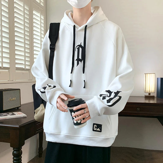 Cotton Hoodie — High Street Outdoor Sports Pullover