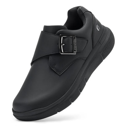 Oxford Derby Leather Shoes — Classic Black Business Lace-Ups